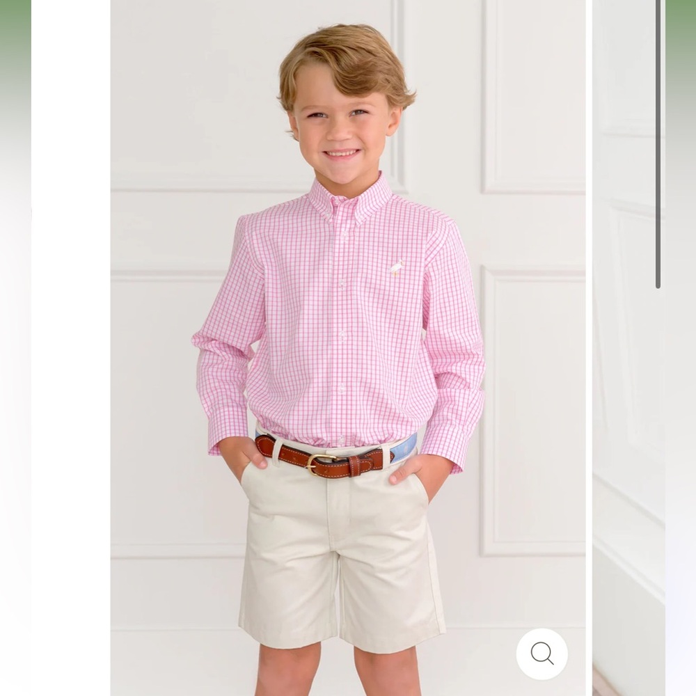 NWT The Beaufort Bonnet Company Dean’s List Dress Shirt  size 4T TBBC